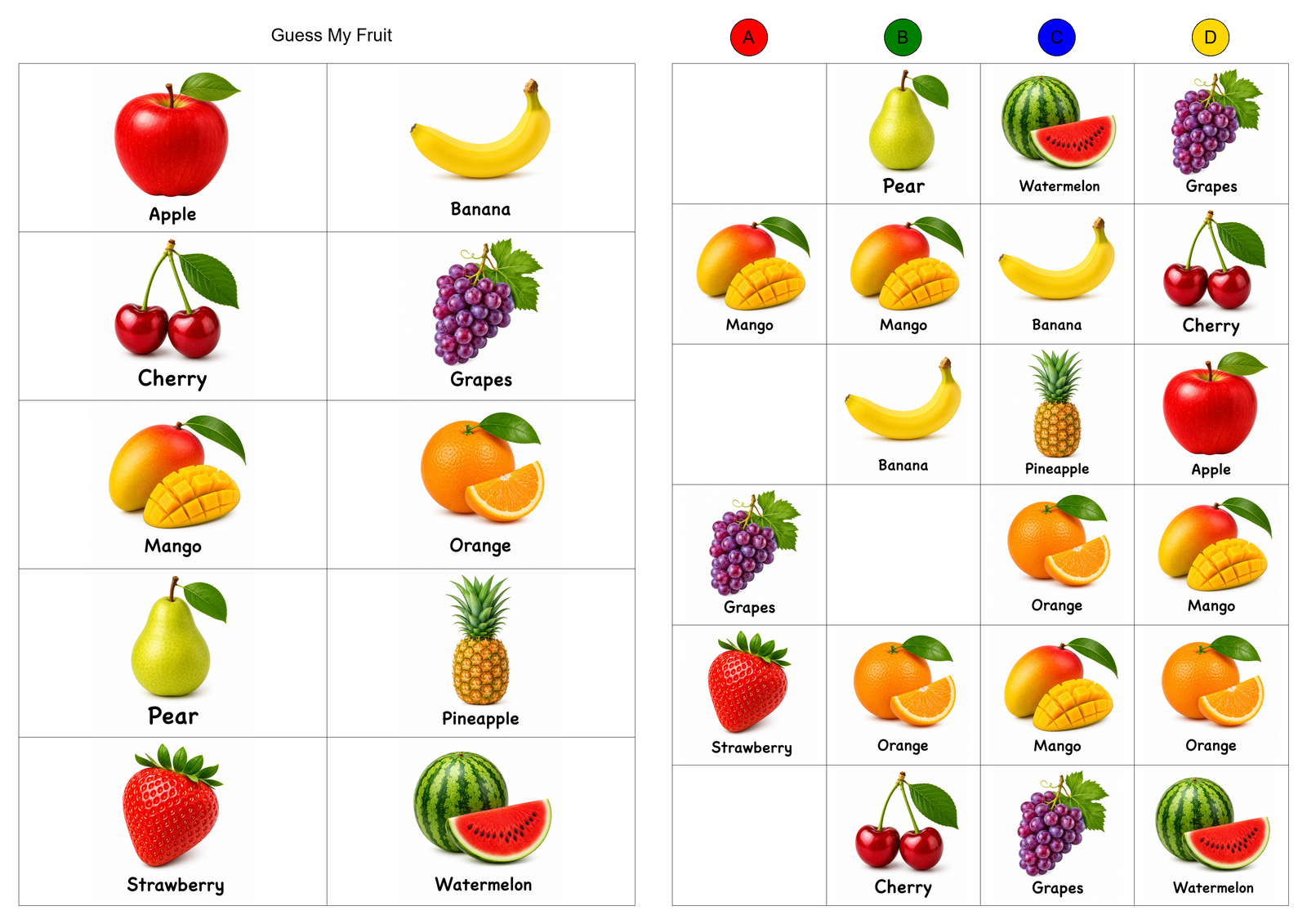 Fruit Classic Set